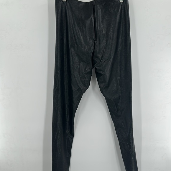 Commando Faux Leather Leggings Black XL NWT - Picture 6 of 7